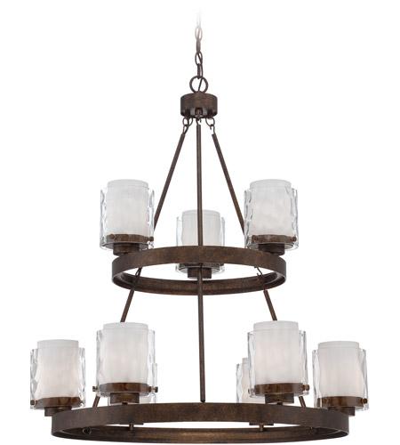 Kenswick 9 Light Chandelier in Peruvian Bronze