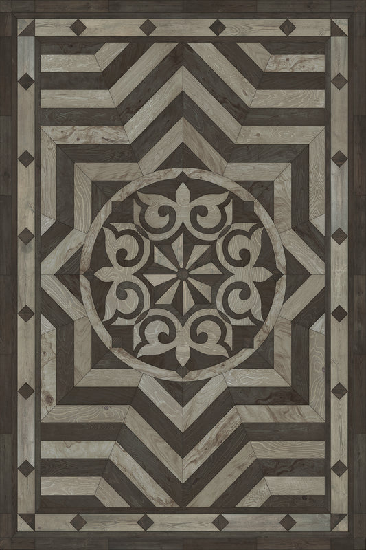 Artisanry - Caledonian - Expect a Masterpiece 24x36 Vintage Vinyl Floorcloth