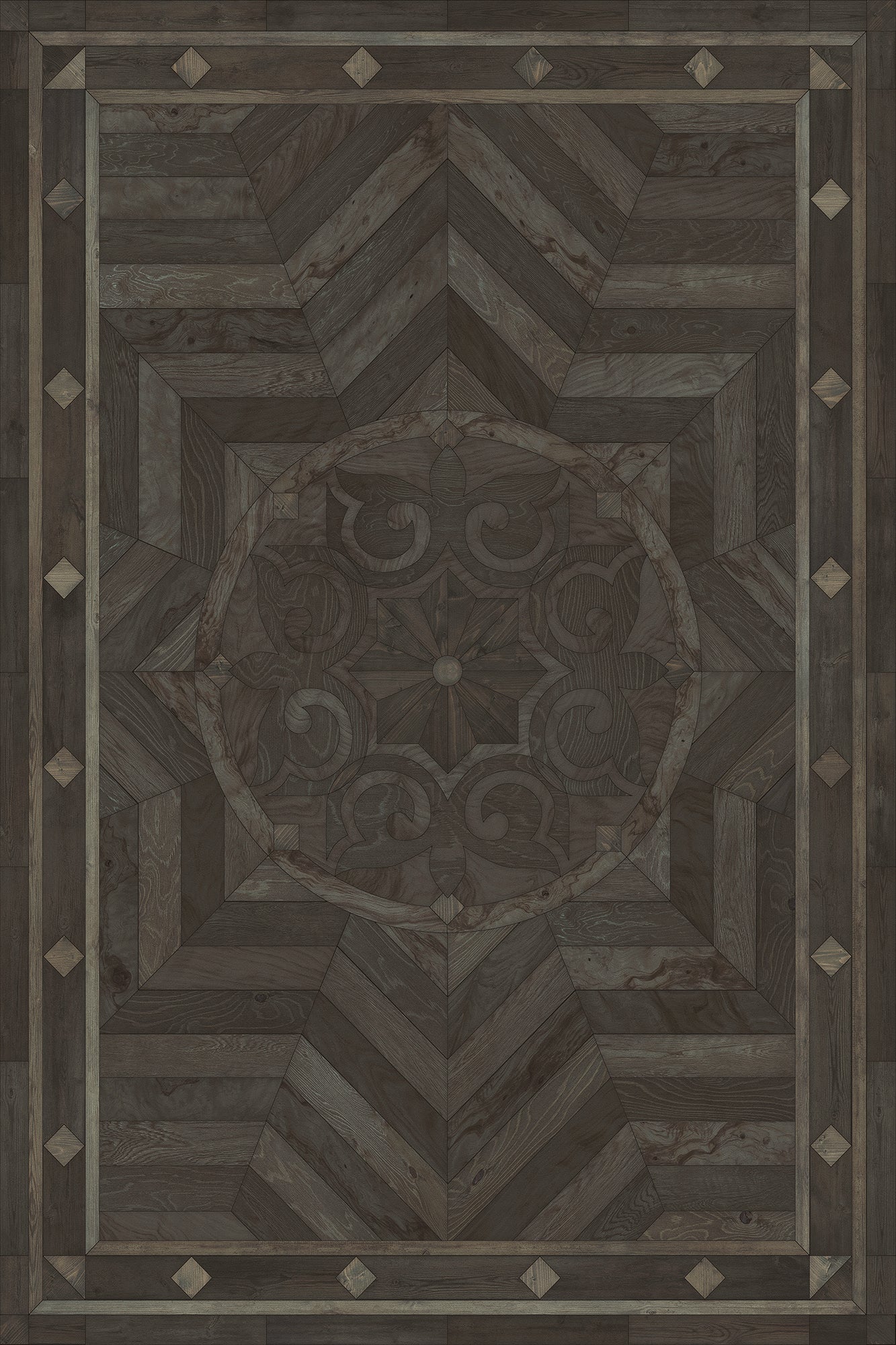 Artisanry - Caledonian - What is Good and Strong 24x36 Vintage Vinyl Floorcloth