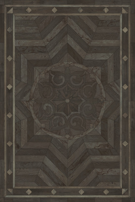 Artisanry - Caledonian - What is Good and Strong 24x36 Vintage Vinyl Floorcloth