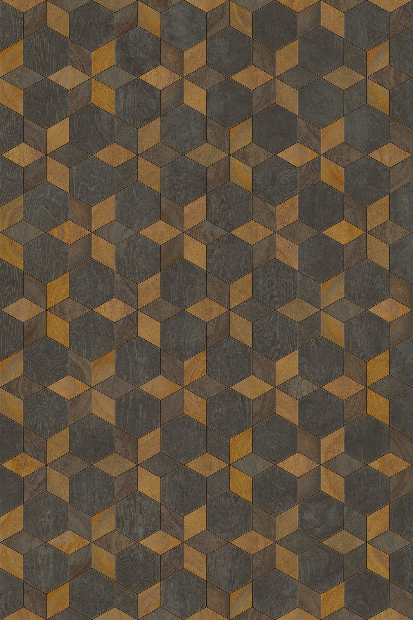 Artisanry - Illuminated - Rock Star 24x36 Vintage Vinyl Floorcloth