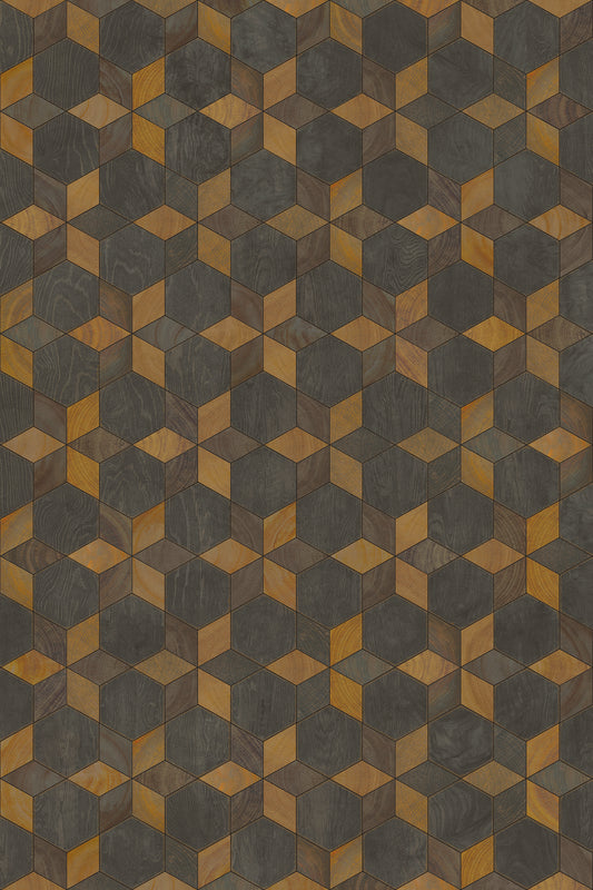 Artisanry - Illuminated - Rock Star 24x36 Vintage Vinyl Floorcloth