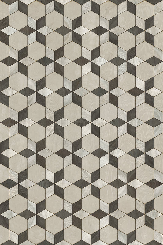 Artisanry - Illuminated - Starman 24x36 Vintage Vinyl Floorcloth