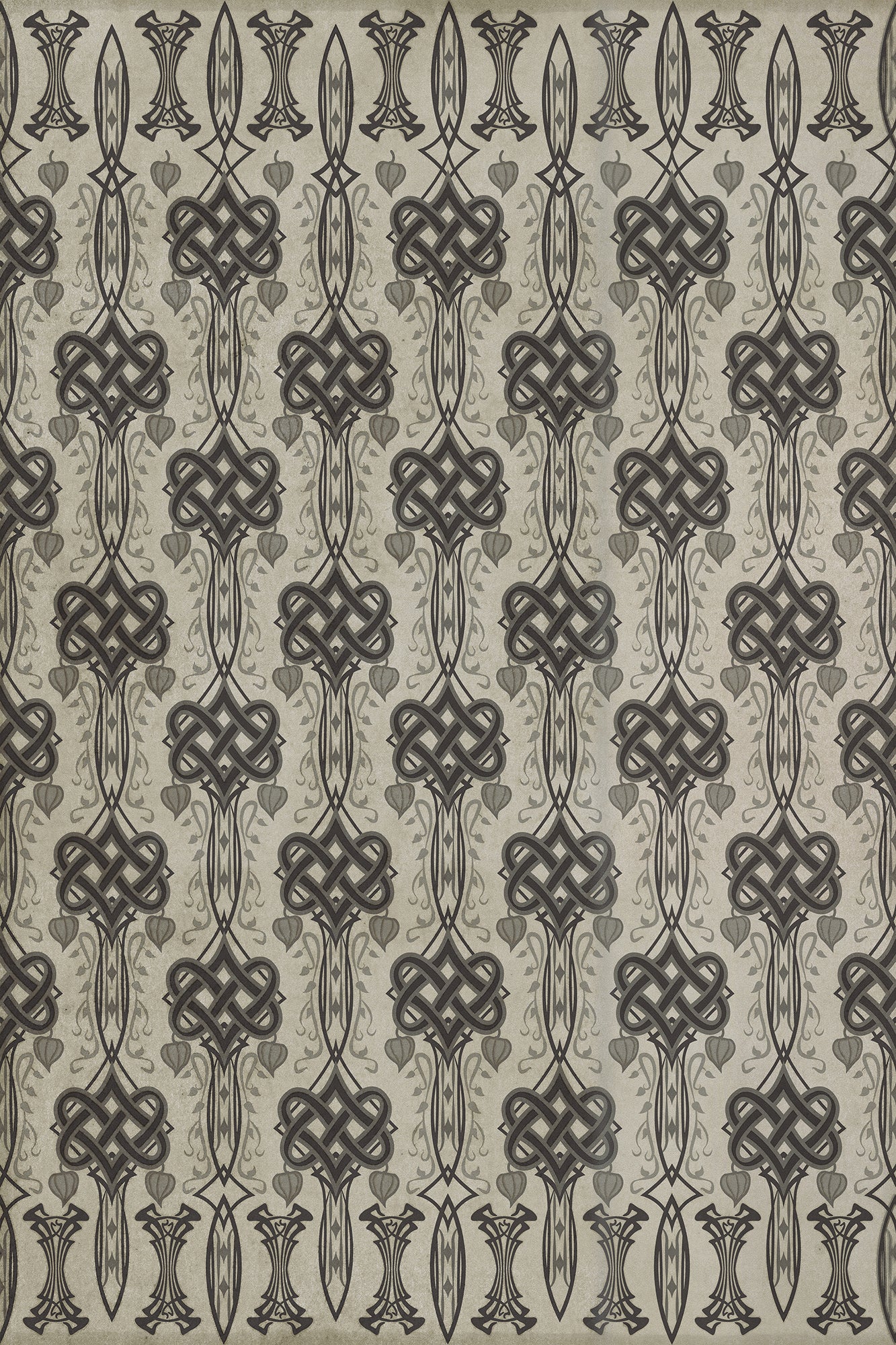 Artisanry - Lord Byron - And Thou Art Dead 24x36 Vintage Vinyl Floorcloth