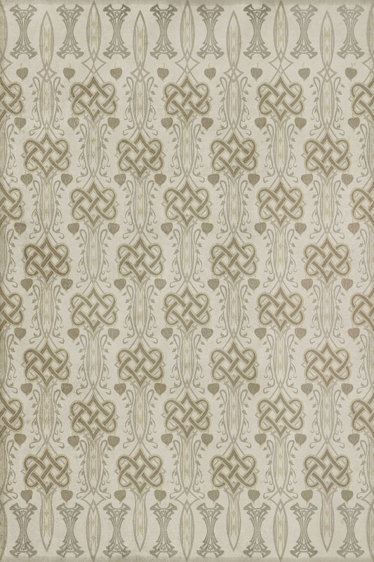 Artisanry - Lord Byron - Lines Inscribed Upon A Skull 24x36 Vinyl Floorcloth