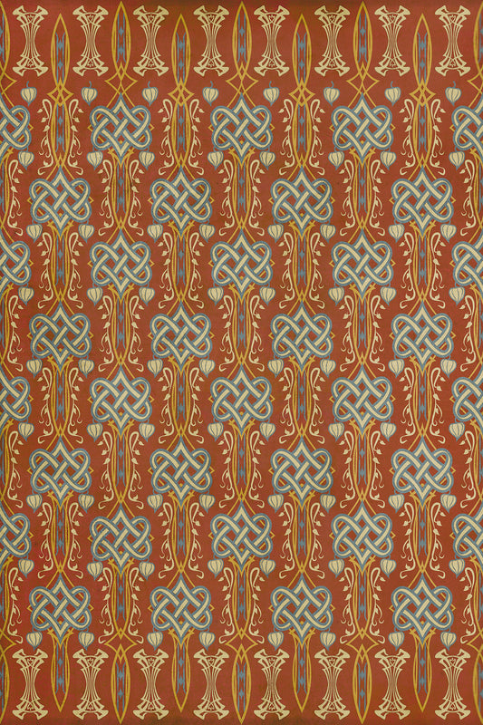 Artisanry - Lord Byron - Love's Last Adieu 24x36 Vintage Vinyl Floorcloth