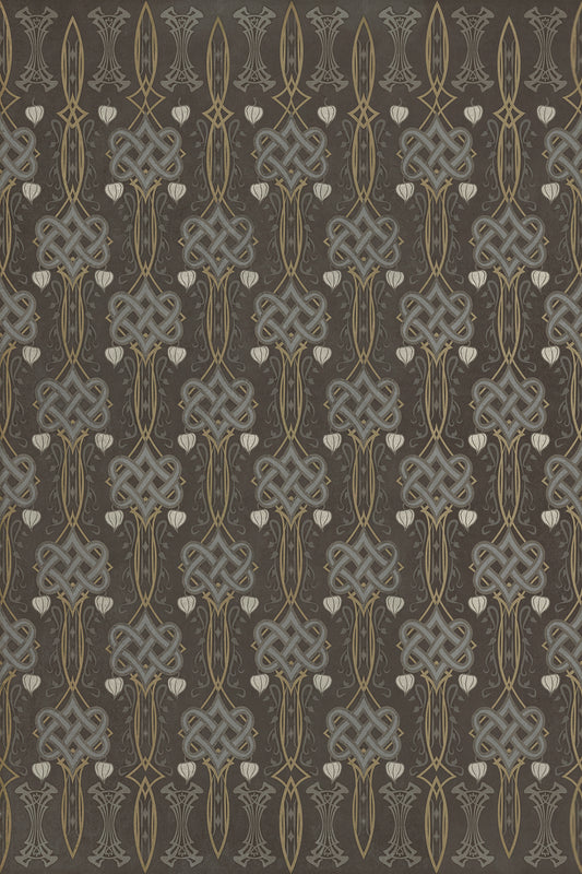 Artisanry - Lord Byron - My Soul is Dark 24x36 Vintage Vinyl Floorcloth