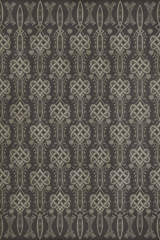Artisanry - Lord Byron - She Walks In Beauty 24x36 Vintage Vinyl Floorcloth