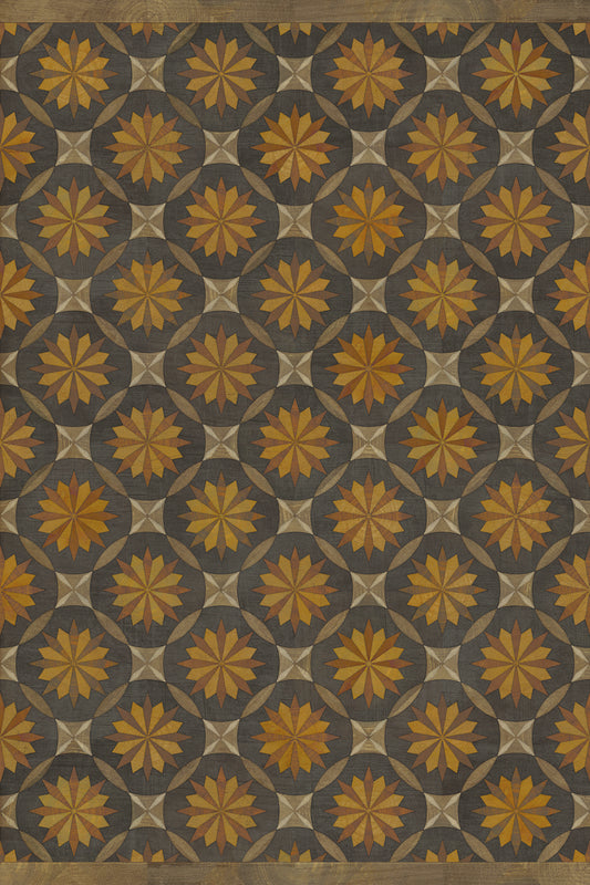 Artisanry - Roycrofter - As it Seems to Me 24x36 Vintage Vinyl Floorcloth