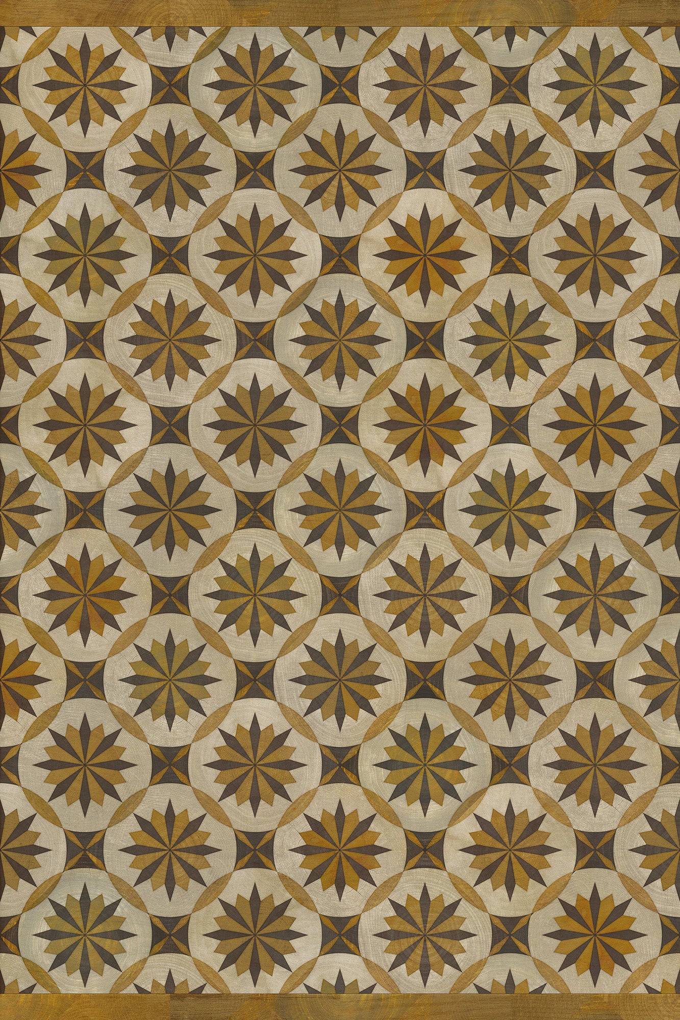 Artisanry - Roycrofter - Essay on Friendship 24x36 Vintage Vinyl Floorcloth
