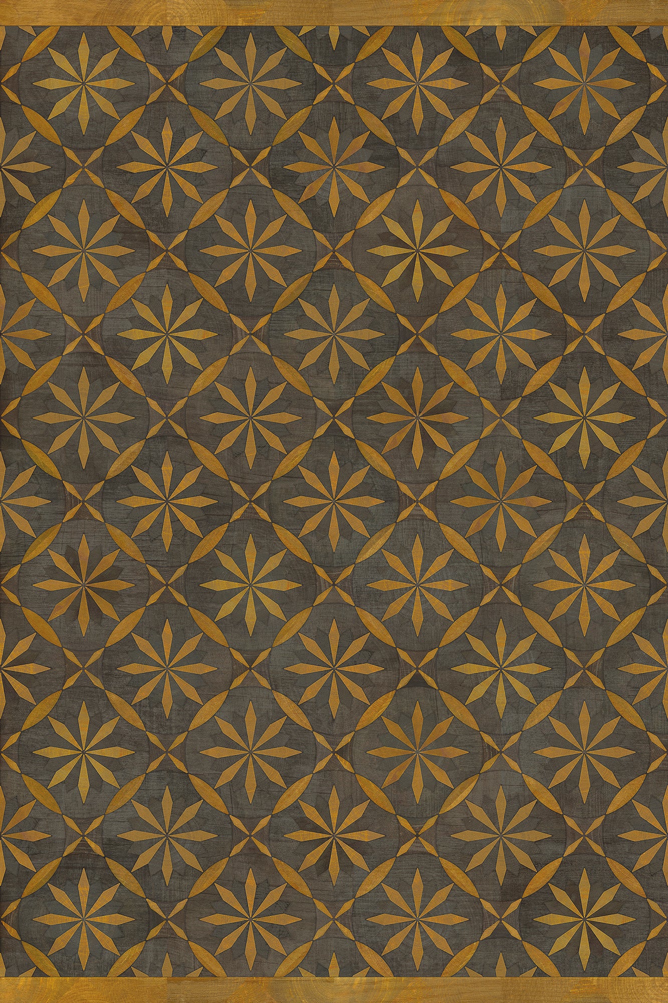 Artisanry - Roycrofter - No Enemy but Himself 24x36 Vintage Vinyl Floorcloth