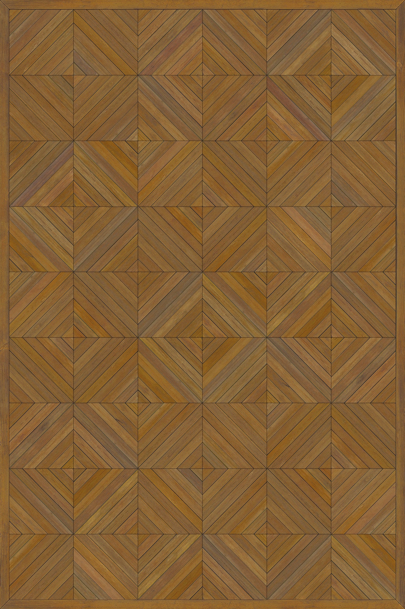 Artisanry - School of Thought - A Matter of Fact 24x36 Vintage Vinyl Floorcloth