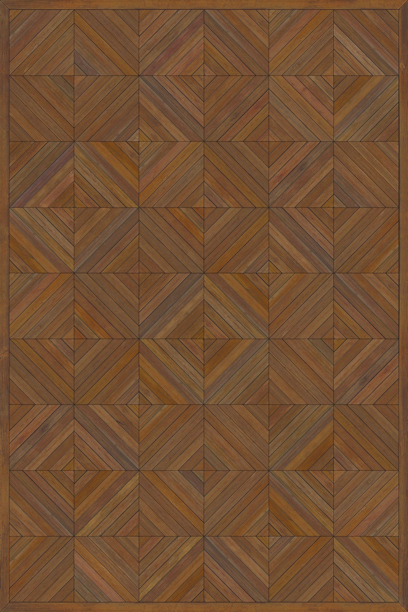 Artisanry - School of Thought - A Quick Study 24x36 Vintage Vinyl Floorcloth