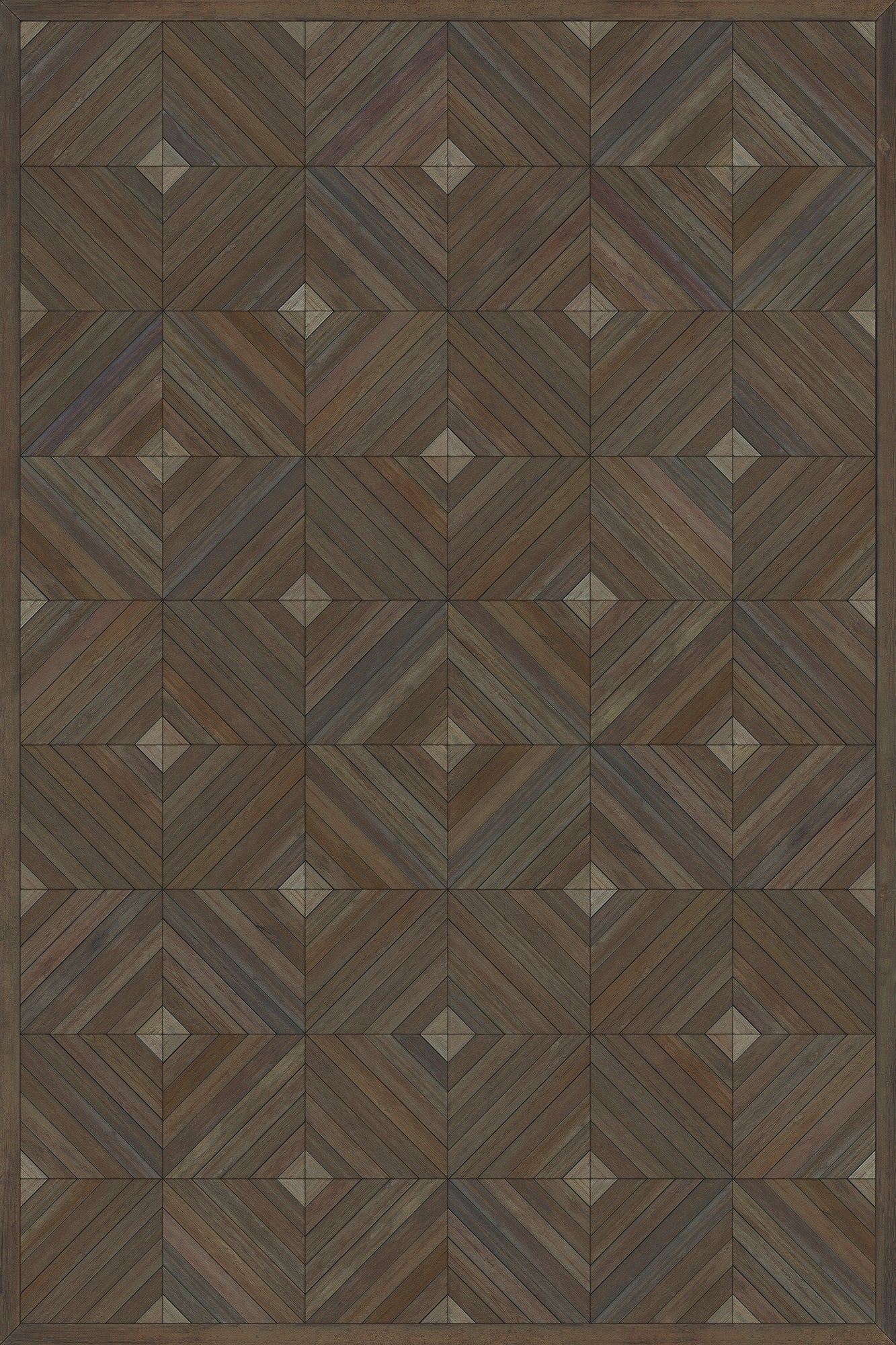 Artisanry - School of Thought - Close your eyes and think 24x36 Vinyl Floorcloth