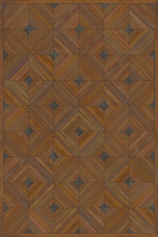 Artisanry - School of Thought - The Master of my Fate 24x36 Vinyl Floorcloth