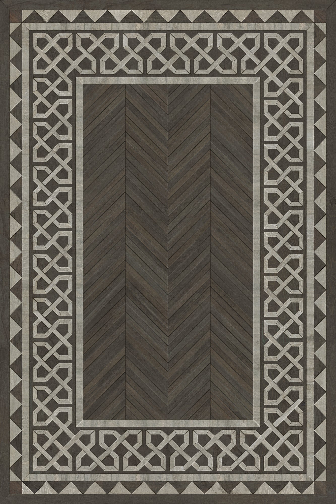 Artisanry - University - Duke 24x36 Vintage Vinyl Floorcloth