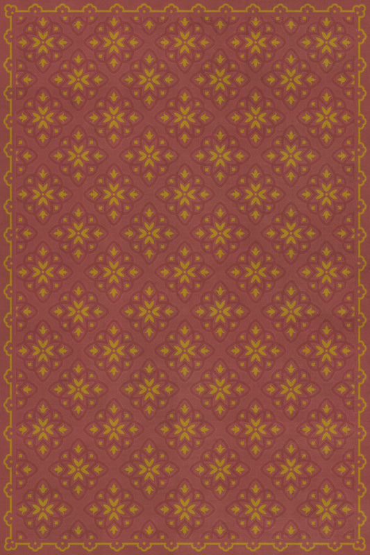 Pattern 45 Miniatus 24x36 Vintage Vinyl Floorcloth