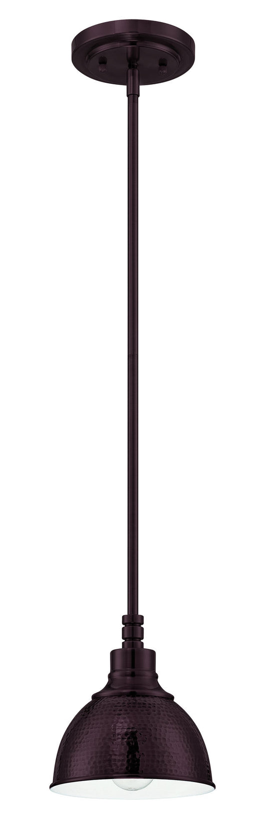 Timarron 1 Light Mini Pendant in Aged Bronze