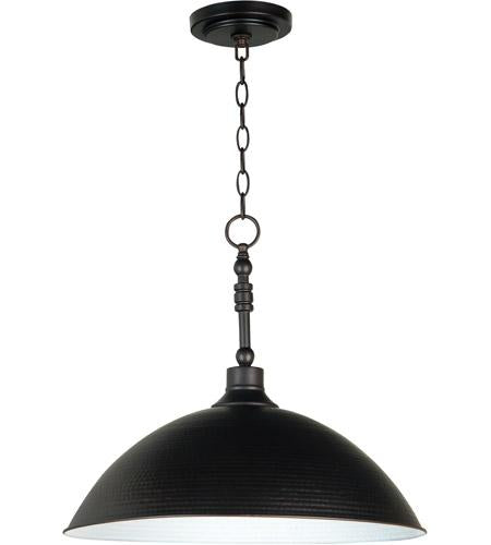 Timarron 1 Light Large Pendant in Aged Bronze