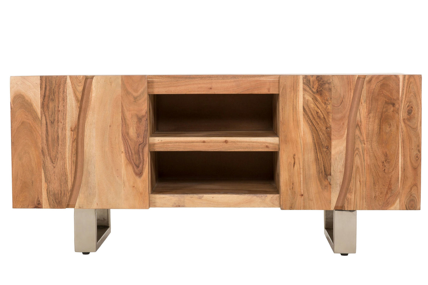 Josie Industrial Wood TV Console