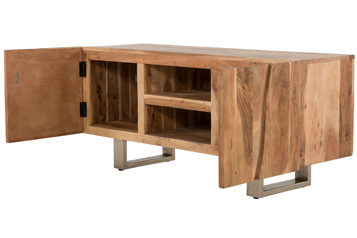 Josie Industrial Wood TV Console
