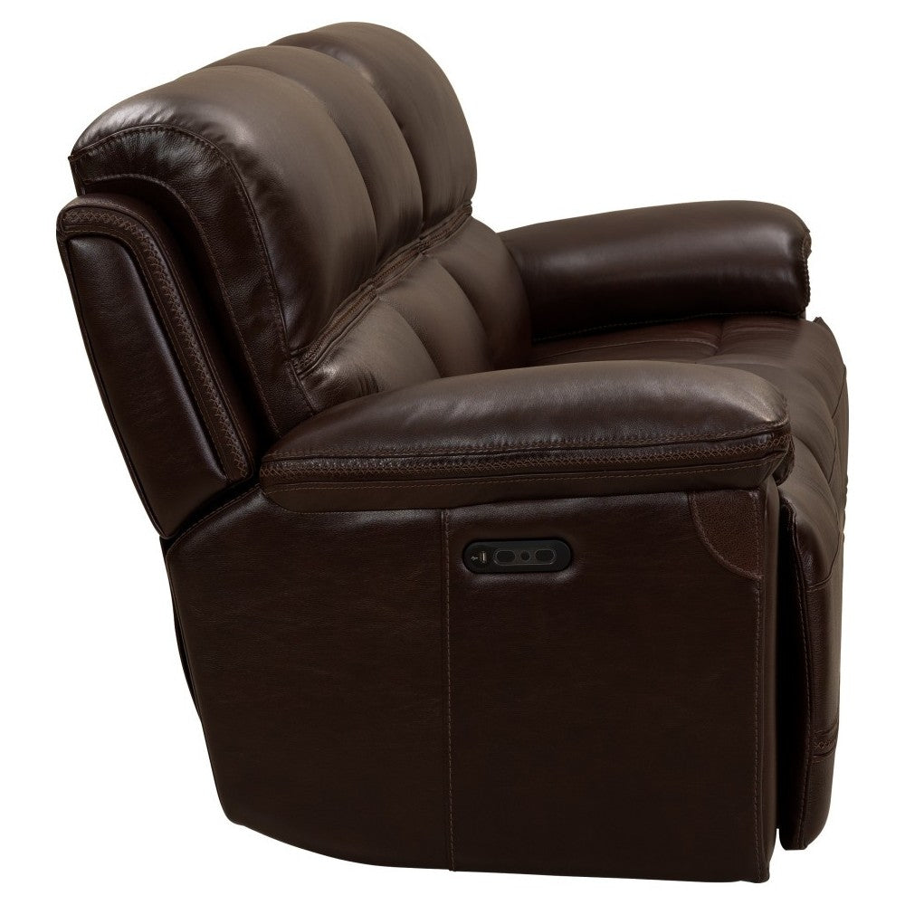 39PH-3664 Sedrick Power Reclining Sofa, El Paso Walnut
