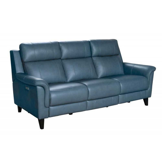 39PH-3716 Kester Power Reclining Sofa, Masen Blue gray
