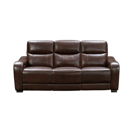 39PHL-1114 Electra Power Reclining Sofa, Castleton Rustic Brown