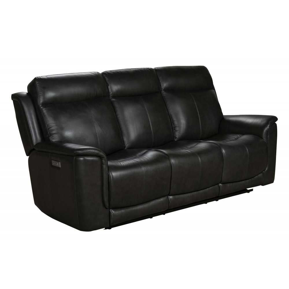39PHL-3704 Burbank Power Reclining Sofa, Matteo Smokey Gray