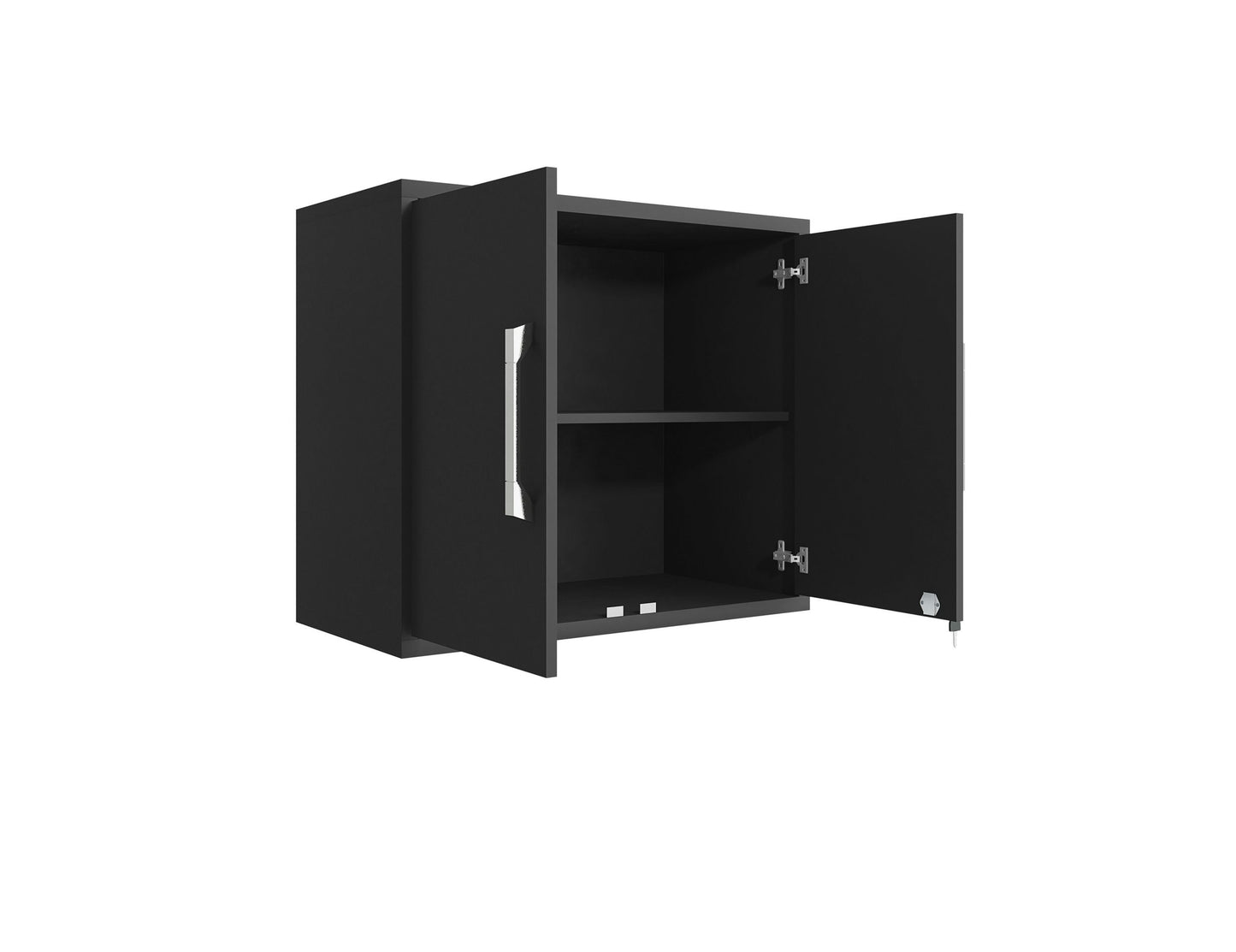 Eiffel 4-Piece Garage Storage Set in Matte Black