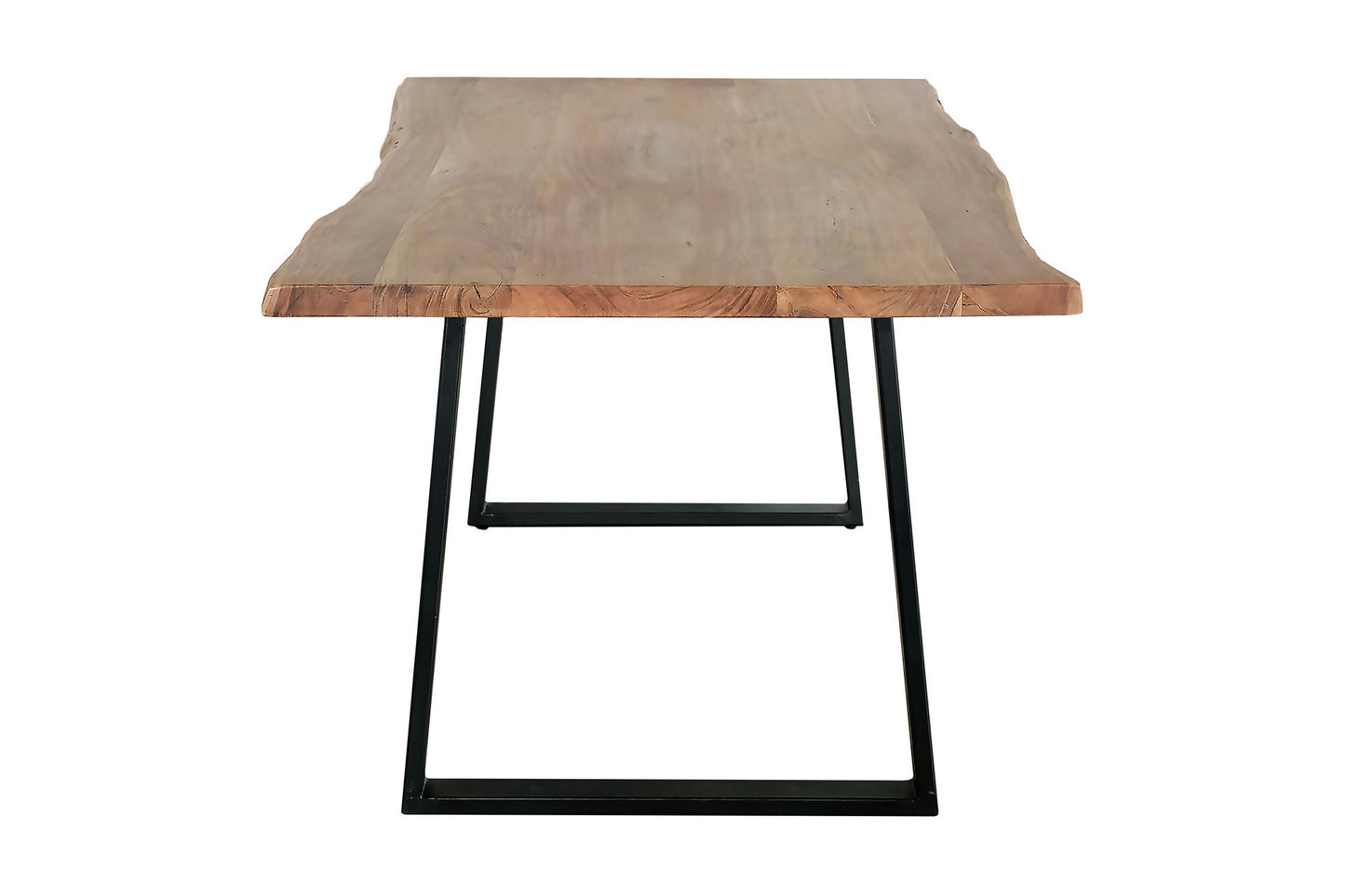 Kiel 70" Wood and Metal Dining Table