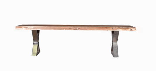 Loomie Wood Dining Bench