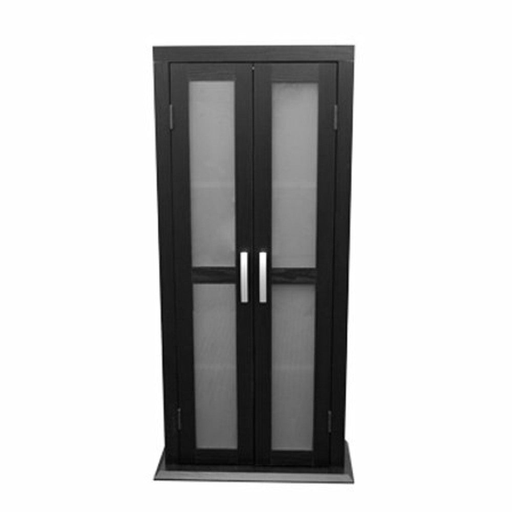 41" Wood Bookcase - Black