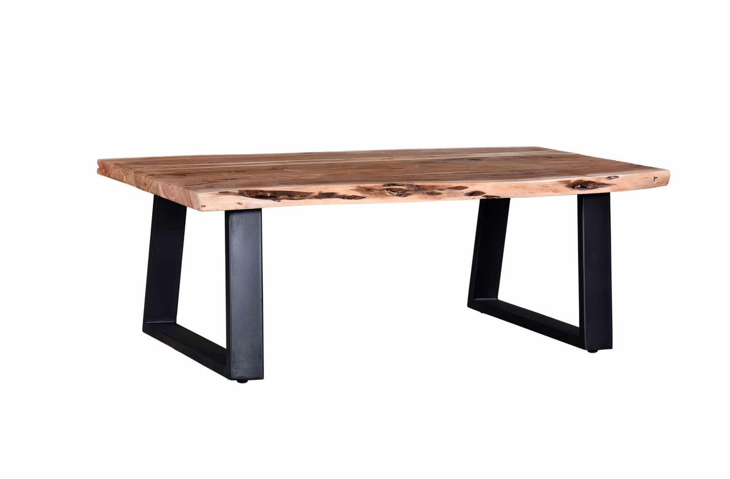 Pietro Wood and Metal Coffee Table