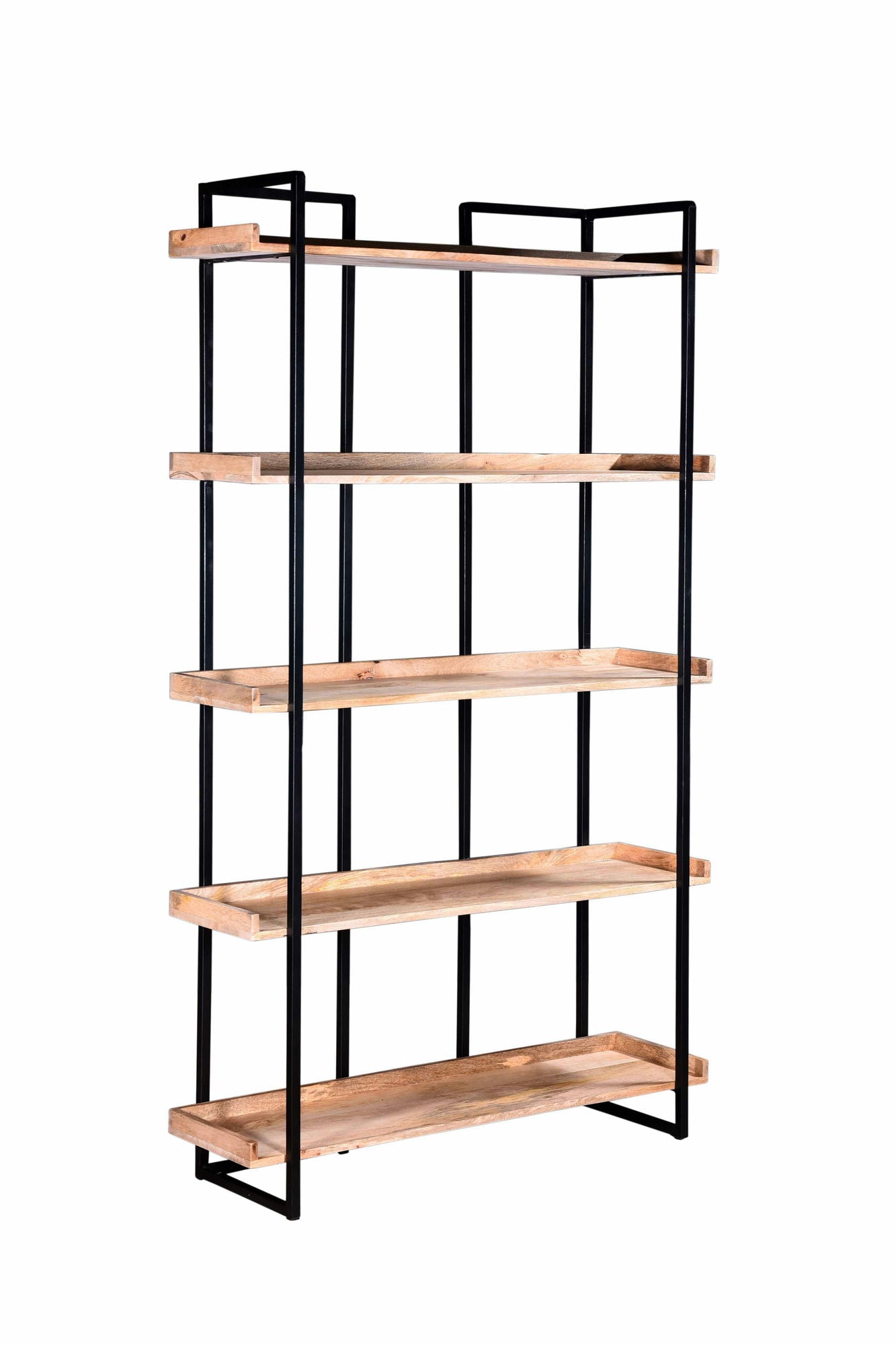 Sydney 5-Tier Industrial Bookshelf