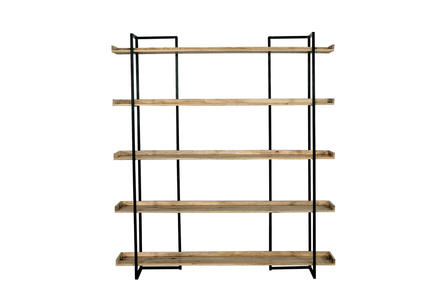 Wilde 5-Tier Industrial Bookshelf