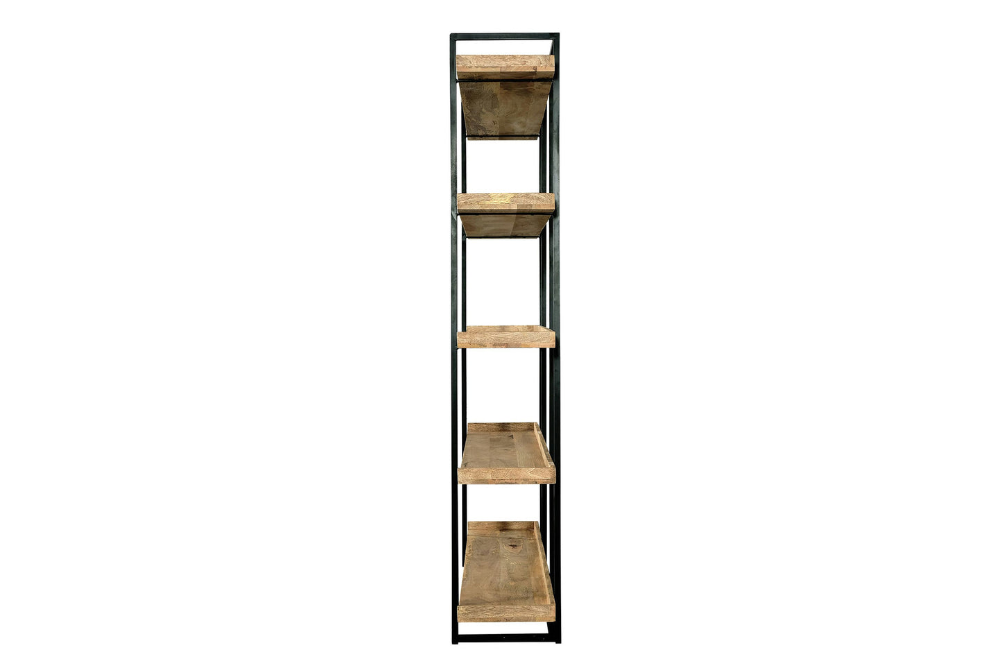 Wilde 5-Tier Industrial Bookshelf