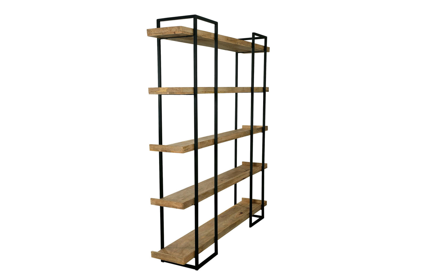 Wilde 5-Tier Industrial Bookshelf