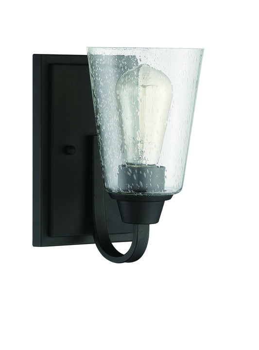 Grace Wall Sconce 1 Light Brushed Polished Nickel, 41901-ESP-CS