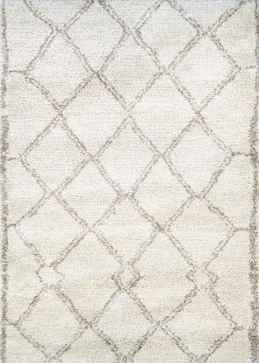 Couristan Bromley Kyoto Snowflake-Bronze Rug 5'3" x 7'6"