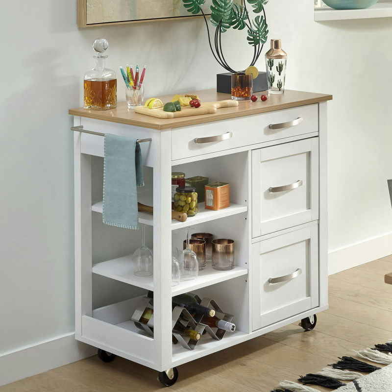 Storage Plus Kitchen Cart by homestyles, 4420-95