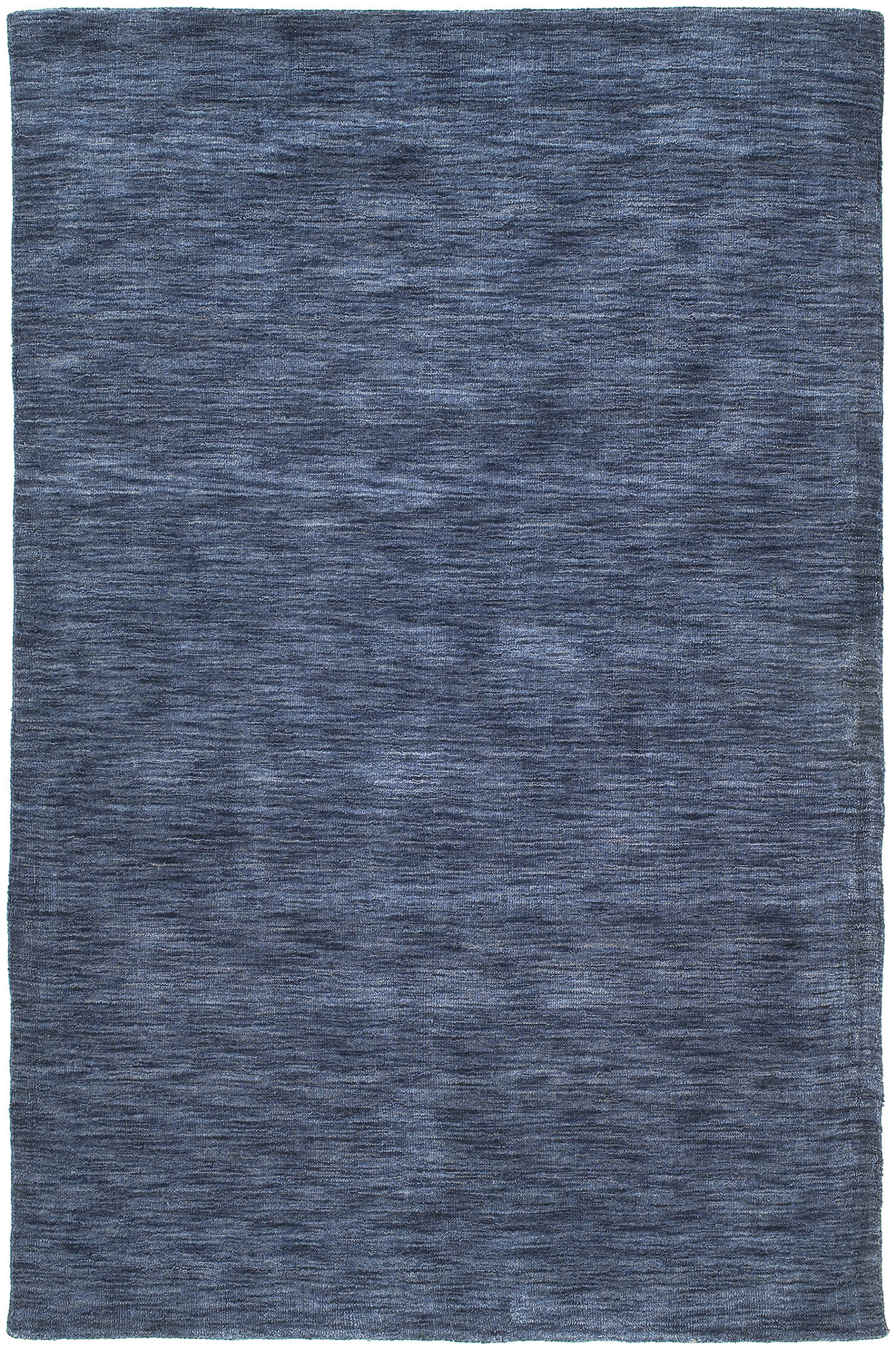 Kaleen Renaissance Collection Dark Blue Throw Rug 3' x 5'