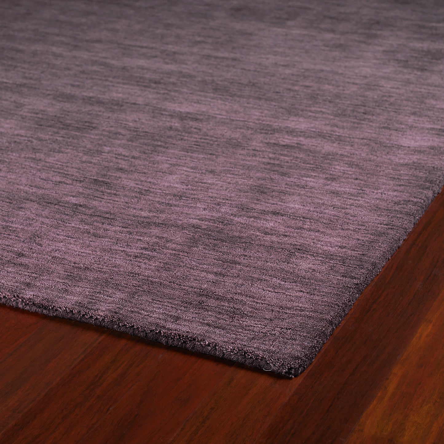 Kaleen Renaissance Collection Dark Aubergine Throw Rug 3' x 5'