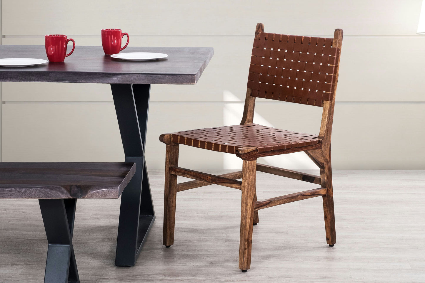 Orson Brown Dining Chair (set of 2)