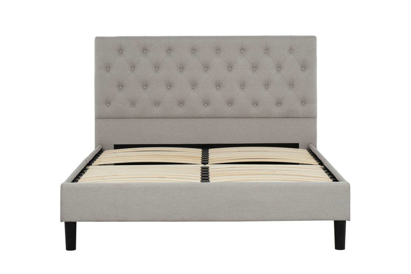 Ellie Upholstered Platform Bed, Queen