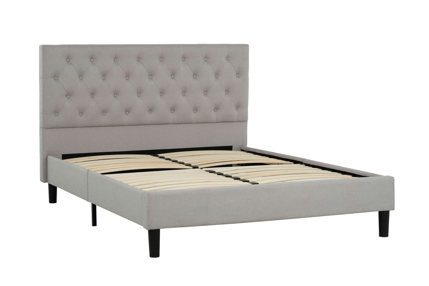 Ellie Upholstered Platform Bed, Queen