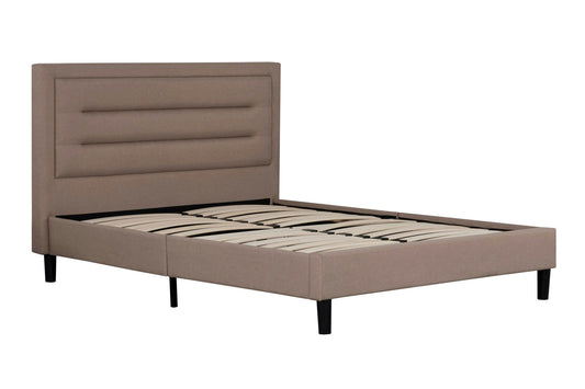 Olivia Upholstered Platform Bed, Queen