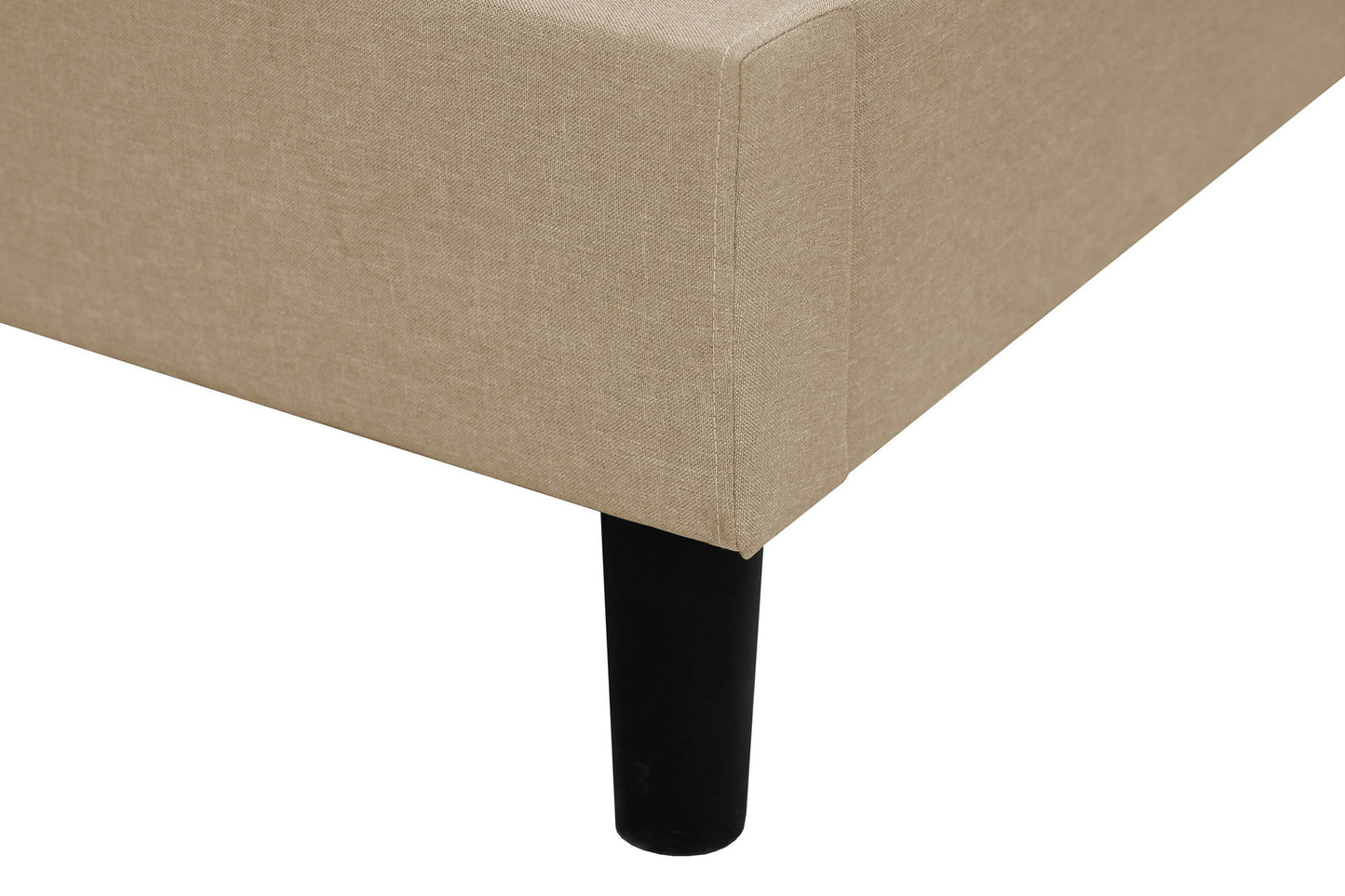Olivia Upholstered Platform Bed, Queen