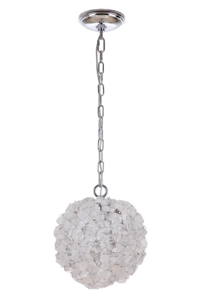 Roxx 1 Light Pendant w/ Chain, Chrome, 48490-CH