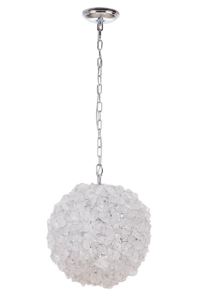 Roxx 1 Light Pendant w/ Chain, Chrome, 48491-CH